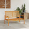 vidaXL - Tuinbank - 120 - cm - massief - acaciahout