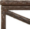 vidaXL - Tuinbank - 120 - cm - poly - rattan - bruin