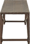 vidaXL - Tuinbank - 120 - cm - poly - rattan - bruin