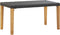 vidaXL - Tuinbank - 120 - cm - poly - rattan - en - massief - acaciahout - zwart