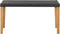 vidaXL - Tuinbank - 120 - cm - poly - rattan - en - massief - acaciahout - zwart