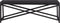 vidaXL - Tuinbank - 120 - cm - poly - rattan - zwart