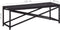 vidaXL - Tuinbank - 120 - cm - poly - rattan - zwart