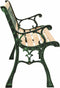 vidaXL - Tuinbank - 122 - cm - gietijzer - en - massief - vurenhout