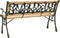 vidaXL - Tuinbank - 122 - cm - gietijzer - en - massief - vurenhout