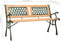 vidaXL - Tuinbank - 122 - cm - gietijzer - en - massief - vurenhout