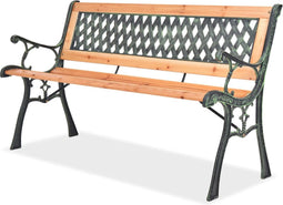 vidaXL - Tuinbank - 122 - cm - hout