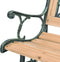 vidaXL - Tuinbank - 122 - cm - hout