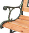 vidaXL - Tuinbank - 122 - cm - hout