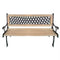 vidaXL - Tuinbank - 122 - cm - hout
