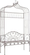 vidaXL - Tuinbank - 122 - cm - ijzer - antiekbruin