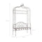 vidaXL - Tuinbank - 122 - cm - ijzer - antiekbruin