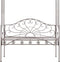 vidaXL - Tuinbank - 122 - cm - ijzer - antiekbruin