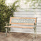 vidaXL - Tuinbank - 122 - cm - massief - vurenhout