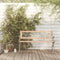 vidaXL - Tuinbank - 122 - cm - massief - vurenhout
