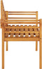 vidaXL - Tuinbank - 125 - cm - massief - acaciahout