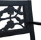 vidaXL - Tuinbank - 125 - cm - staal - zwart