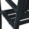 vidaXL - Tuinbank - 125 - cm - staal - zwart
