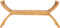 vidaXL - Tuinbank - 126 - cm - massief - teakhout