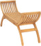 vidaXL - Tuinbank - 126 - cm - massief - teakhout