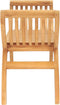 vidaXL - Tuinbank - 126 - cm - massief - teakhout