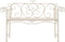 vidaXL - Tuinbank - 132 - cm - metaal - antiekwit