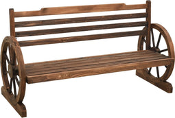 vidaXL - Tuinbank - 142 - cm - massief - vurenhout