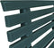 vidaXL - Tuinbank - 145,5 - cm - kunststof - groen