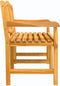 vidaXL - Tuinbank - 149,5x60x90 - cm - massief - teakhout