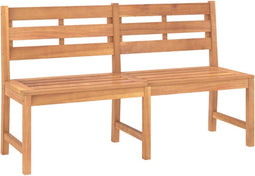 vidaXL - Tuinbank - 150 - cm - massief - teakhout