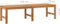 vidaXL - Tuinbank - 150 - cm - massief - teakhout