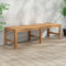 vidaXL - Tuinbank - 150 - cm - massief - teakhout