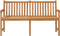 vidaXL - Tuinbank - 150 - cm - massief - teakhout