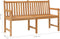 vidaXL - Tuinbank - 150 - cm - massief - teakhout