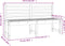 vidaXL - Tuinbank - 157,5 - cm - massief - douglashout