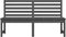 vidaXL - Tuinbank - 157,5 - cm - massief - grenenhout - grijs
