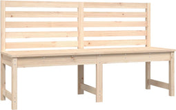 vidaXL - Tuinbank - 157,5 - cm - massief - grenenhout