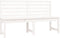 vidaXL - Tuinbank - 157,5 - cm - massief - grenenhout - wit