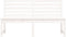 vidaXL - Tuinbank - 157,5 - cm - massief - grenenhout - wit