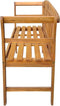 vidaXL - Tuinbank - 157 - cm - massief - acaciahout