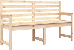 vidaXL - Tuinbank - 159,5x48x91,5 - cm - massief - grenenhout