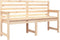 vidaXL - Tuinbank - 159,5x48x91,5 - cm - massief - grenenhout
