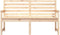 vidaXL - Tuinbank - 159,5x48x91,5 - cm - massief - grenenhout