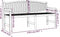 vidaXL - Tuinbank - 179,5x60x90 - cm - massief - teakhout