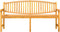 vidaXL - Tuinbank - 179,5x60x90 - cm - massief - teakhout