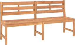 vidaXL - Tuinbank - 180 - cm - massief - teakhout