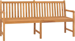 vidaXL - Tuinbank - 180 - cm - massief - teakhout