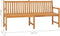 vidaXL - Tuinbank - 180 - cm - massief - teakhout