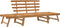 vidaXL - Tuinbank - 2-in-1 - 190 - cm - massief - acaciahout