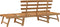 vidaXL - Tuinbank - 2-in-1 - 190 - cm - massief - acaciahout